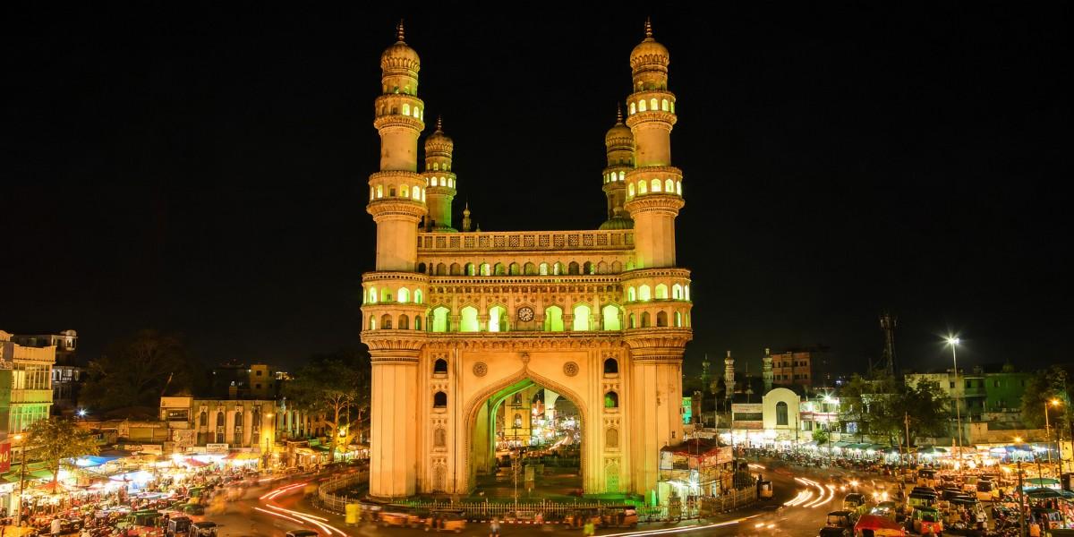 Things to Do in Hyderabad with Charminar night view